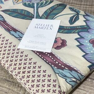 Twin Flat Sheet - Cream